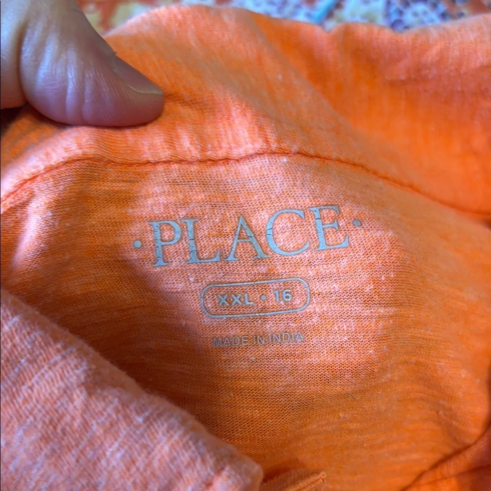 Vibrant Orange Polo Shirt - Picture 2 of 3
